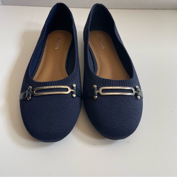 Nautica Ballet Flats Navy Blue Size 8 - Picture 4 of 6